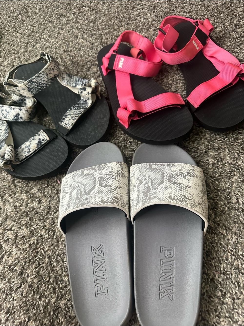 PINK sandal bundle